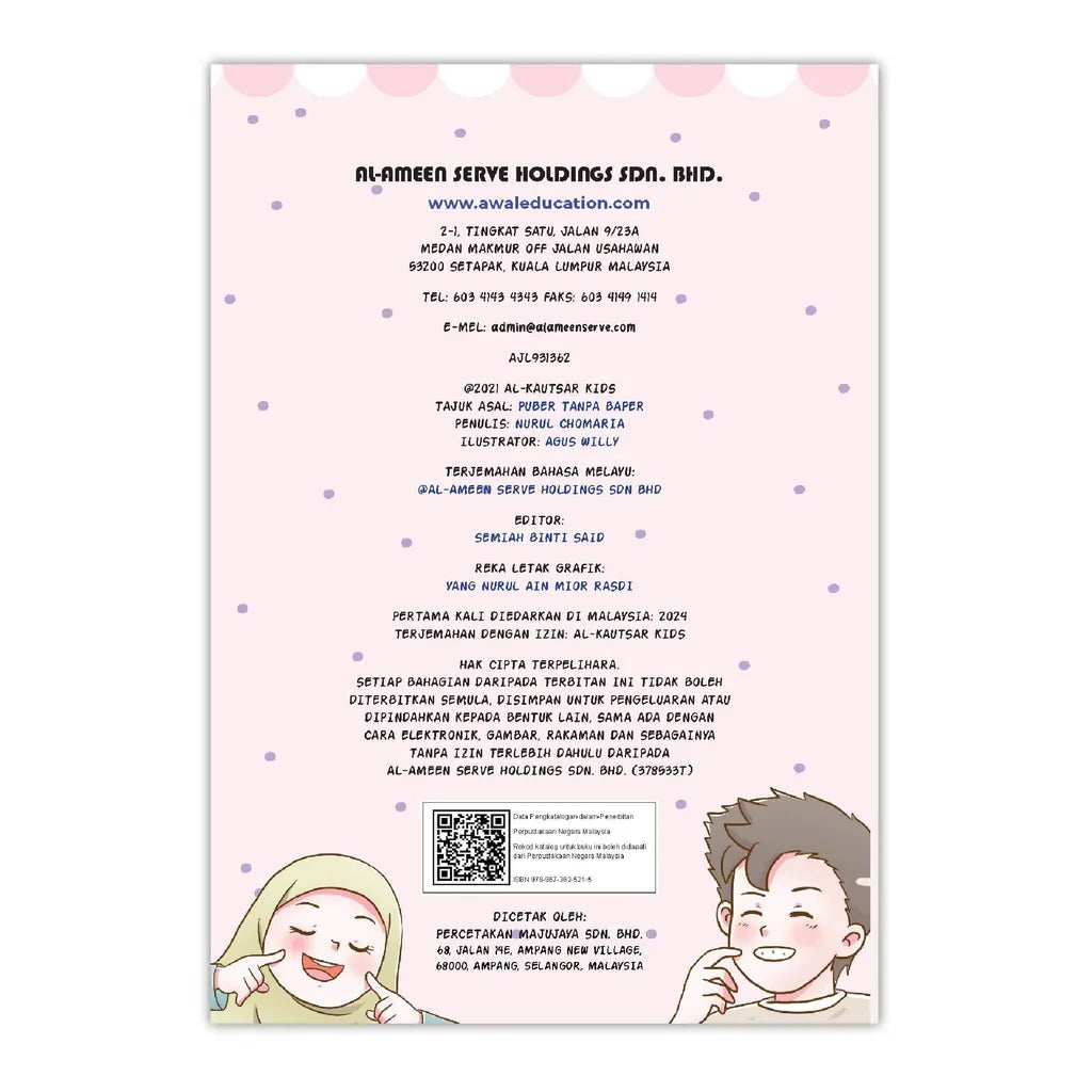 Saspens Nak Baligh ? : Untuk Girls