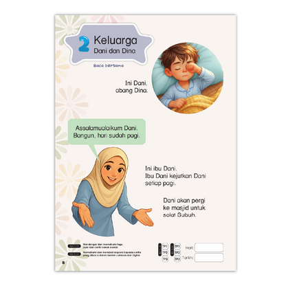 Buku Aktiviti Prasekolah Awal Bahasa Melayu 1 | Selari Kurikulum Prasekolah 2026