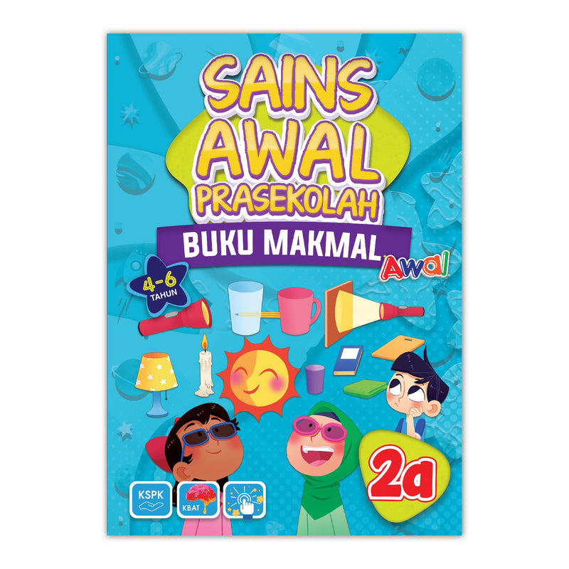 Sains Awal Prasekolah (4-6 Tahun) - Buku Makmal 2A