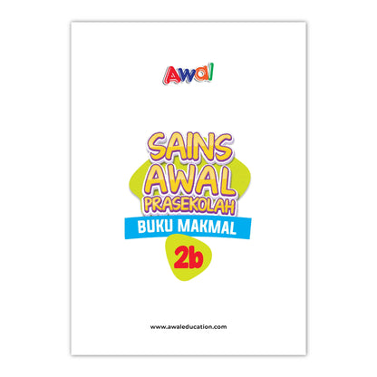 Sains Awal Prasekolah (4-6 Tahun) - Buku Makmal 2B