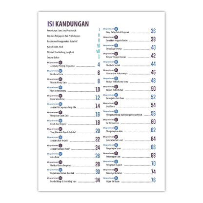 Sains Awal Prasekolah (4-6 Tahun) - Buku Panduan Eksperimen 3