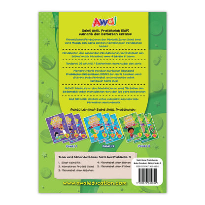 Sains Awal Prasekolah (4-6 Tahun) - Buku Panduan Eksperimen 3