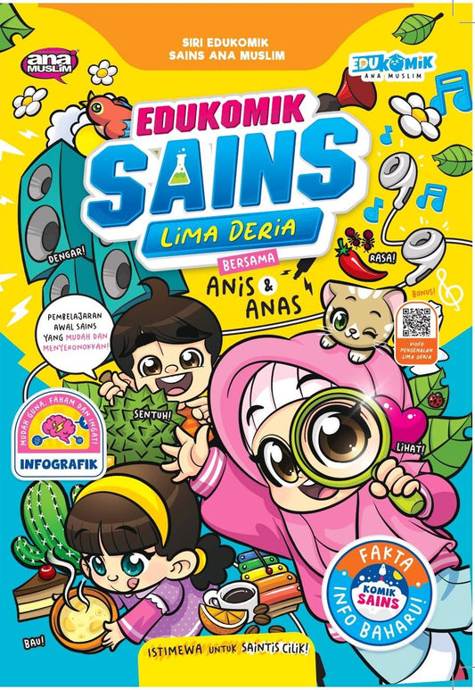 Edukomik Sains Lima Deria Bersama Anis & Anas