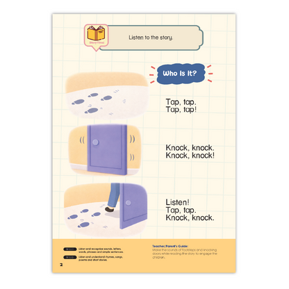 Buku Aktiviti Prasekolah Early English 1 | Selari Kurikulum Prasekolah 2026