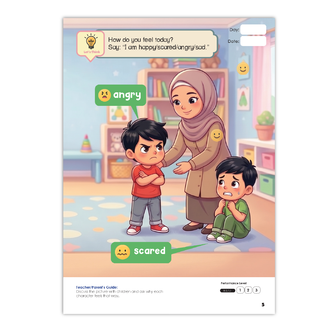 Buku Aktiviti Prasekolah Early English 1 | Selari Kurikulum Prasekolah 2026