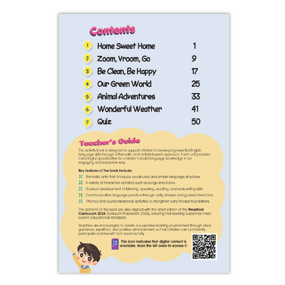 Buku Aktiviti Prasekolah Fluent English 2 | Selari Kurikulum Prasekolah 2026