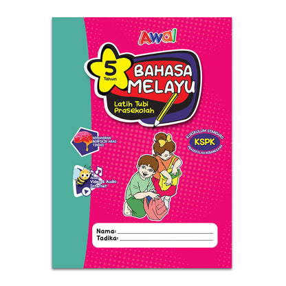 Bahasa Melayu - Latih Tubi Prasekolah - 5 Tahun