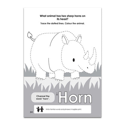 Animal Kingdom - Activity Book (Ages 4-8)