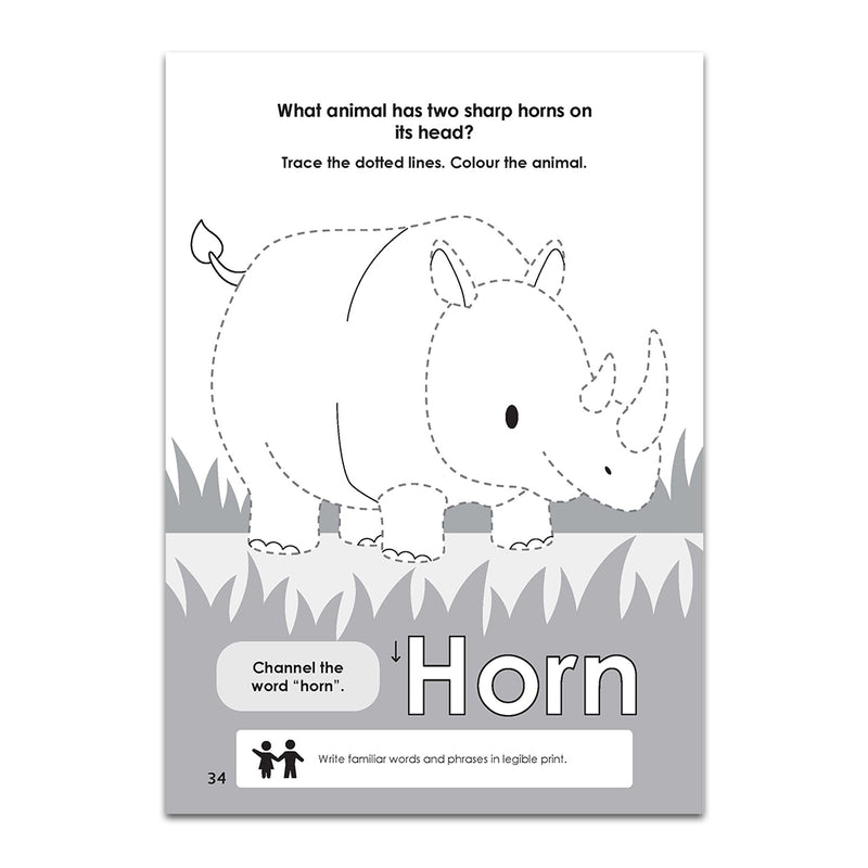Animal Kingdom - Activity Book (Ages 4-8)