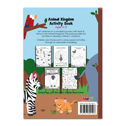 Animal Kingdom - Activity Book (Ages 4-8)