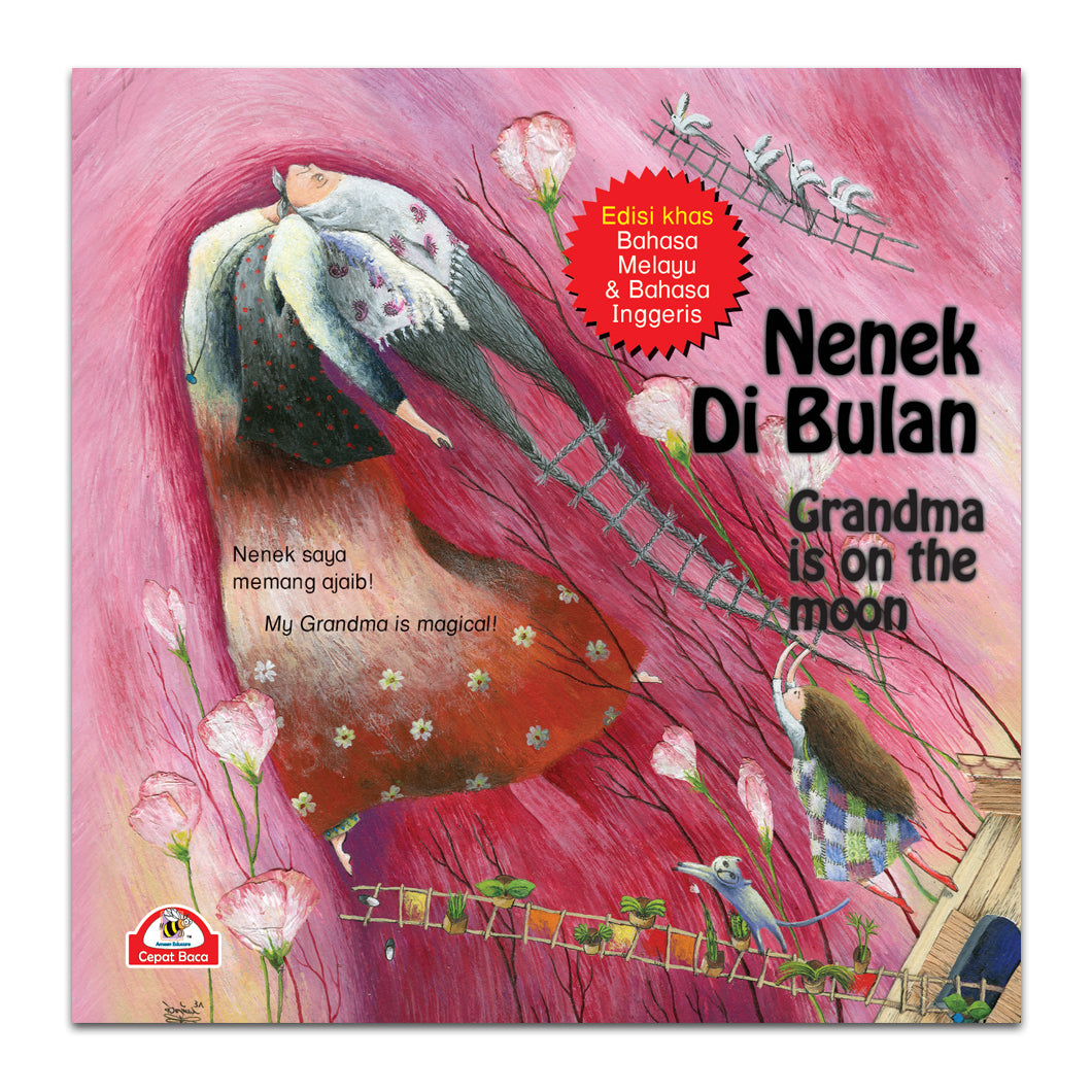 Edisi Khas Buku Cerita (B. Melayu -English) - Nenek Di Bulan