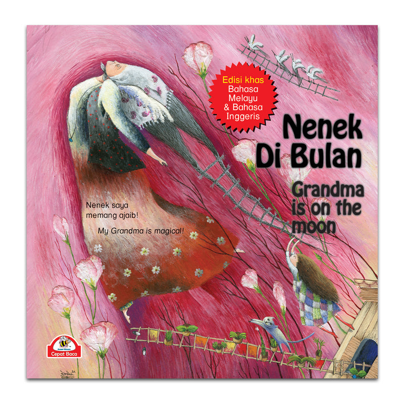 Edisi Khas Buku Cerita (B. Melayu -English) - Nenek Di Bulan