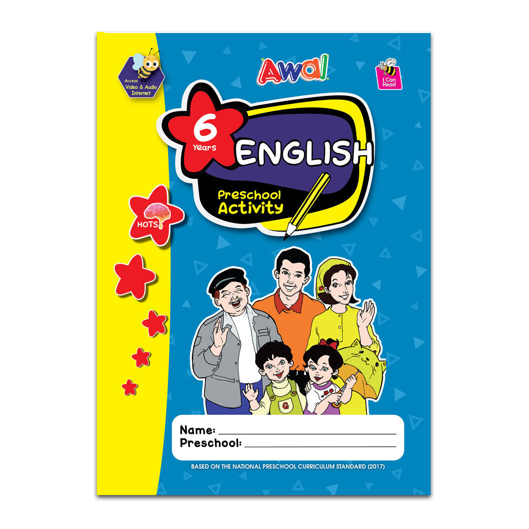 English - Preschool Activity - 6 years