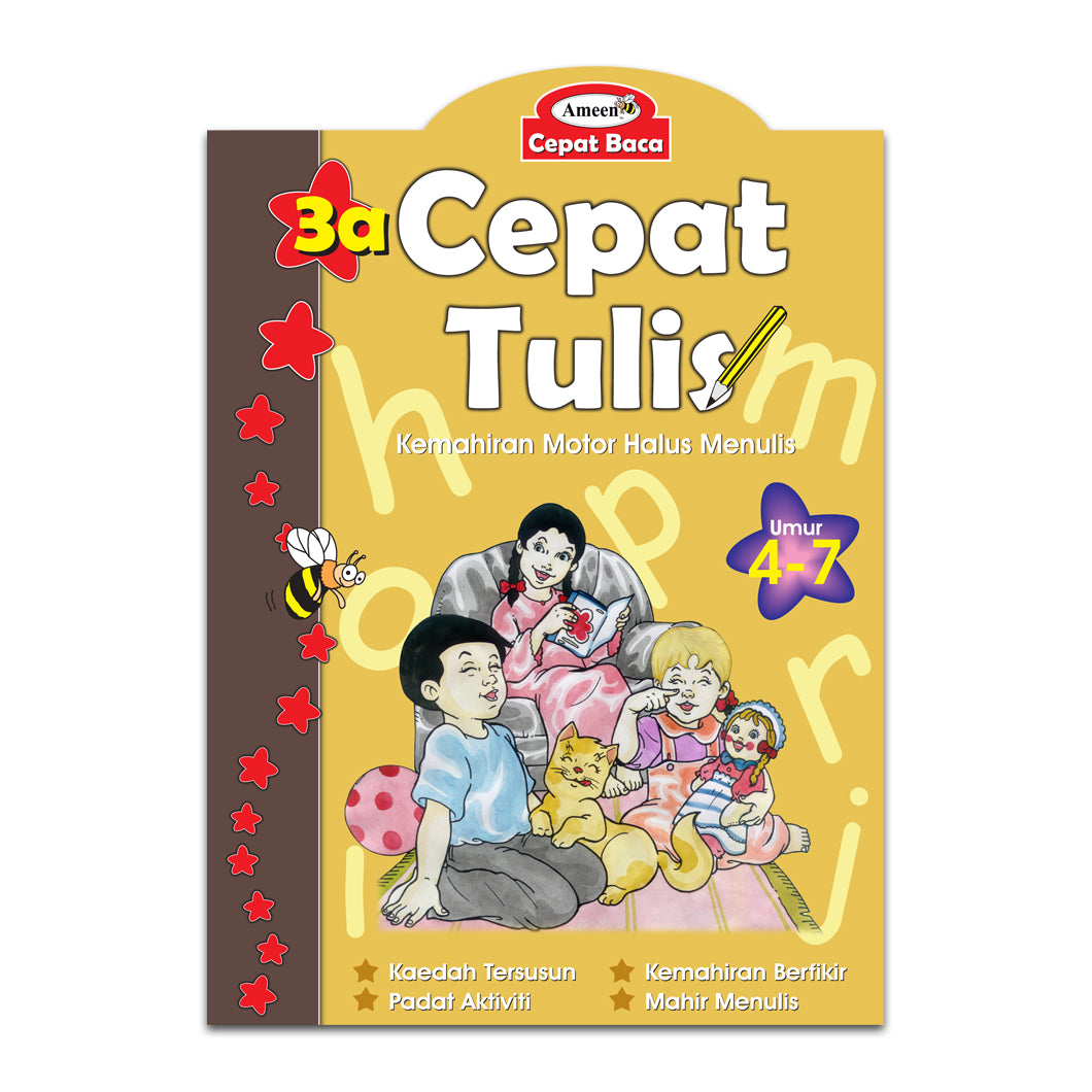 Buku Aktiviti Cepat Tulis 3a