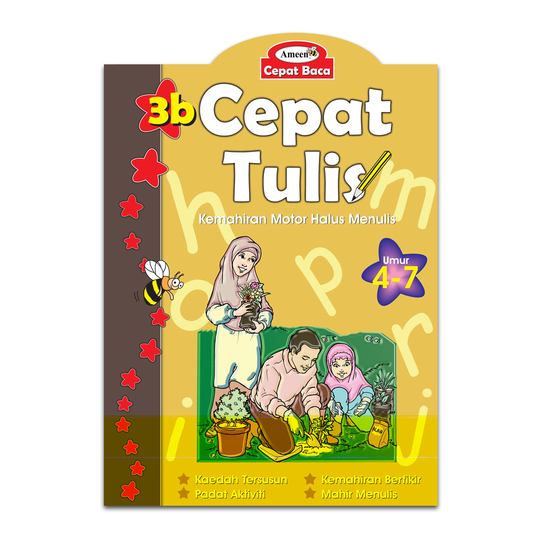 Buku Aktiviti Cepat Tulis 3b