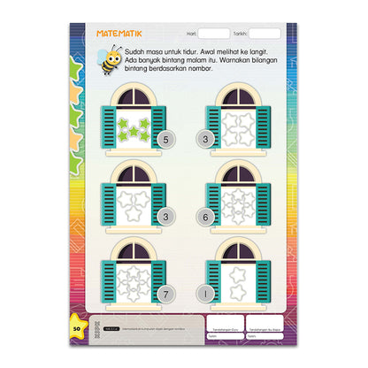 Matematik Awal - Aktiviti Prasekolah - 4 Tahun