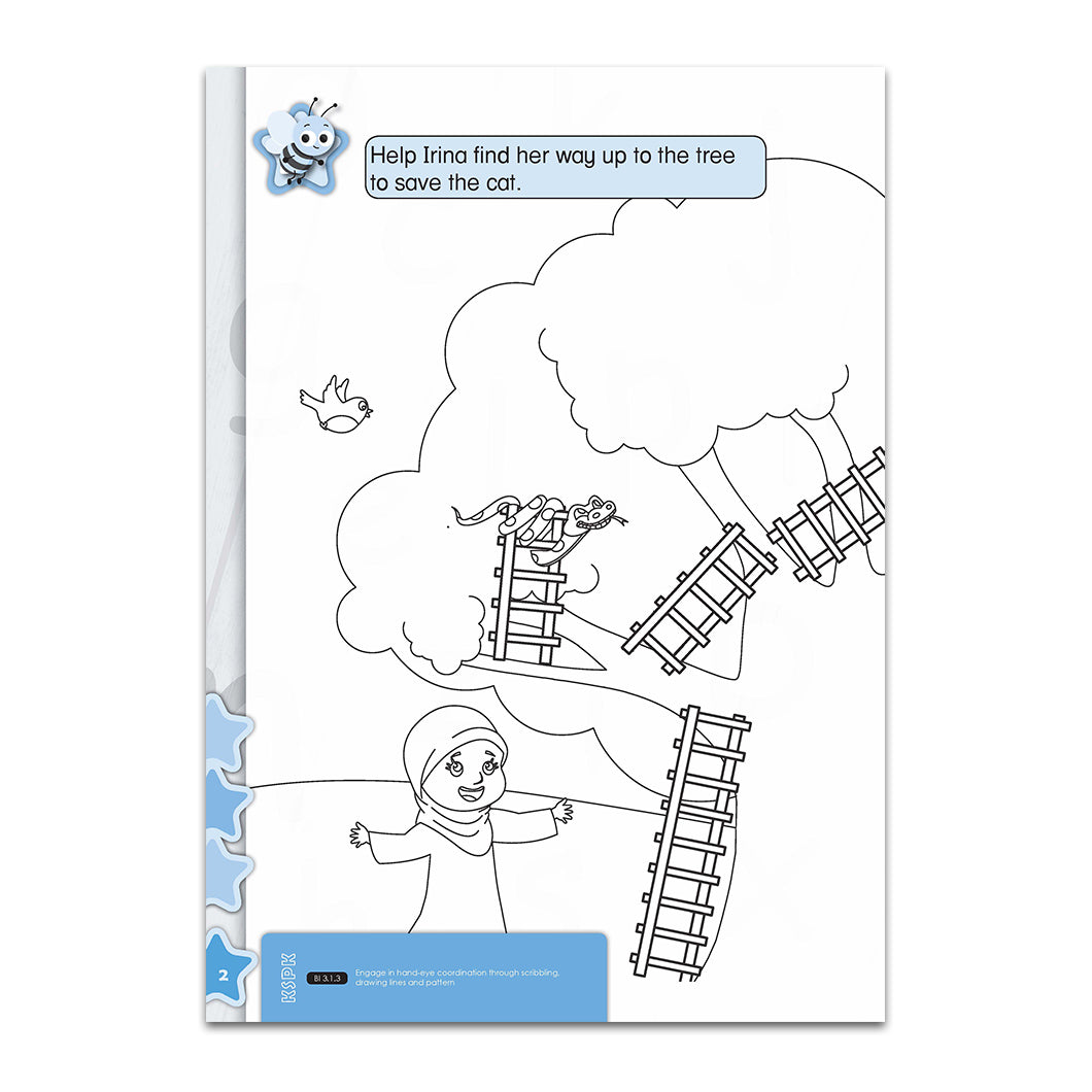 English - Preschool Workbook - 4 years