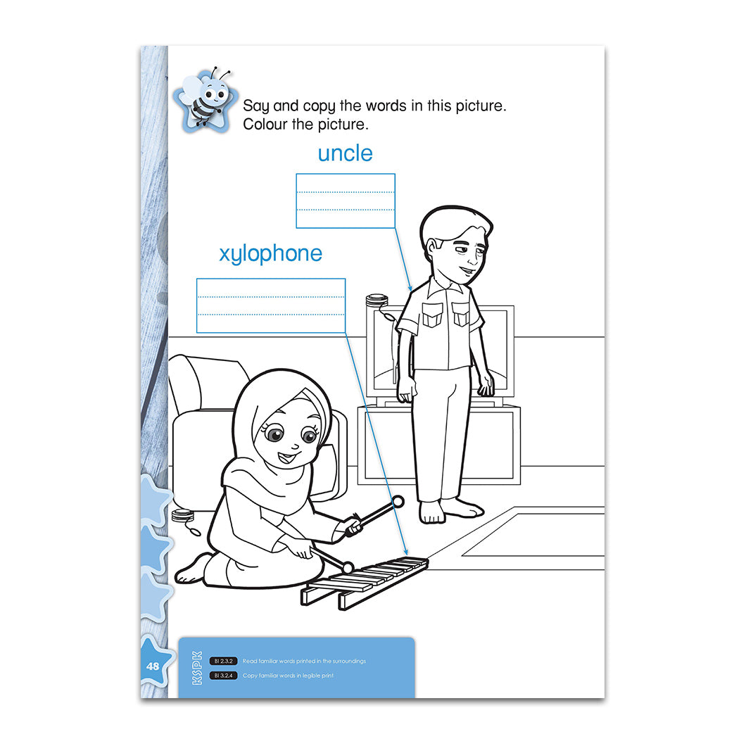 English - Preschool Workbook - 4 years