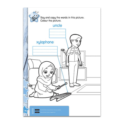 English - Preschool Workbook - 4 years