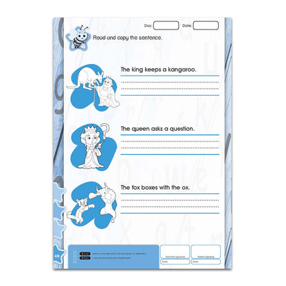 English - Preschool Workbook - 6 years