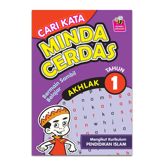 Minda Cerdas - Cari Kata Akhlak Tahun 1