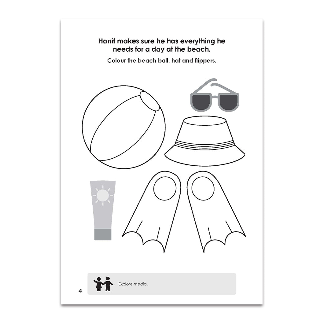 Fun in the Sun - Activity Book (Ages 4-8)