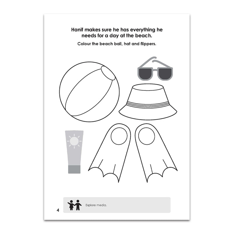 Fun in the Sun - Activity Book (Ages 4-8)