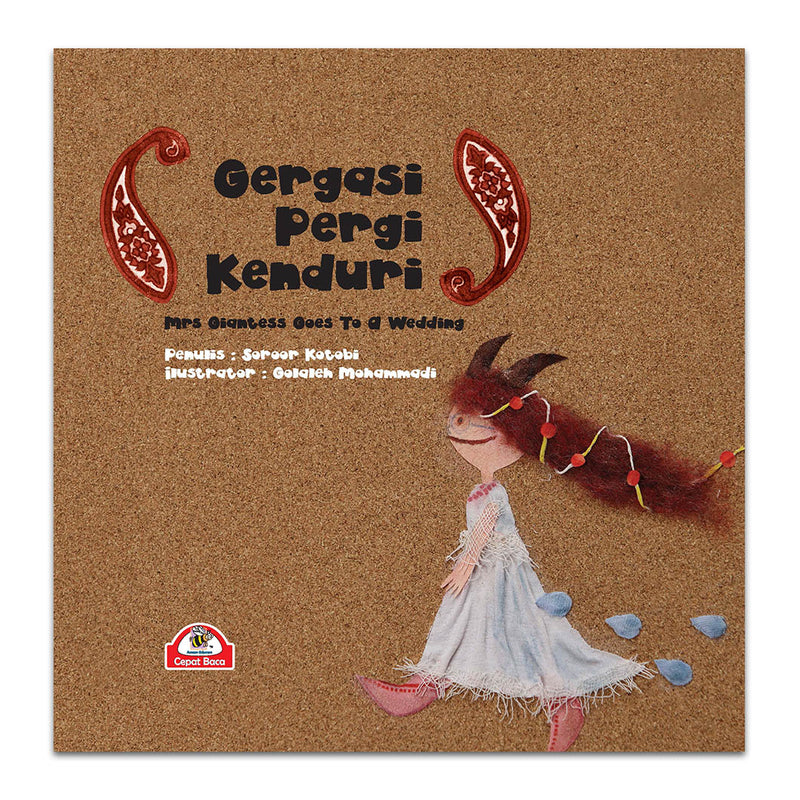 Edisi Khas Buku Cerita (B. Melayu -English) - Puan Gergasi Menghadiri Majlis Perkahwinan