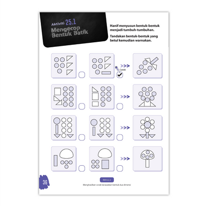 Matematik Awal Prasekolah 2 (4-6 Tahun) - Buku Aktiviti 2B