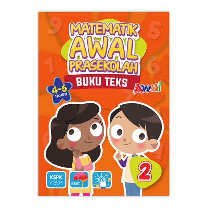 Matematik Awal Prasekolah 2 (4-6 Tahun) - Buku Teks 2