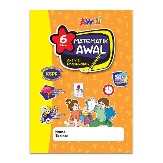 Matematik Awal - Aktiviti Prasekolah - 6 Tahun