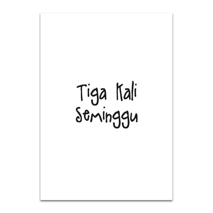 Tiga Kali Seminggu