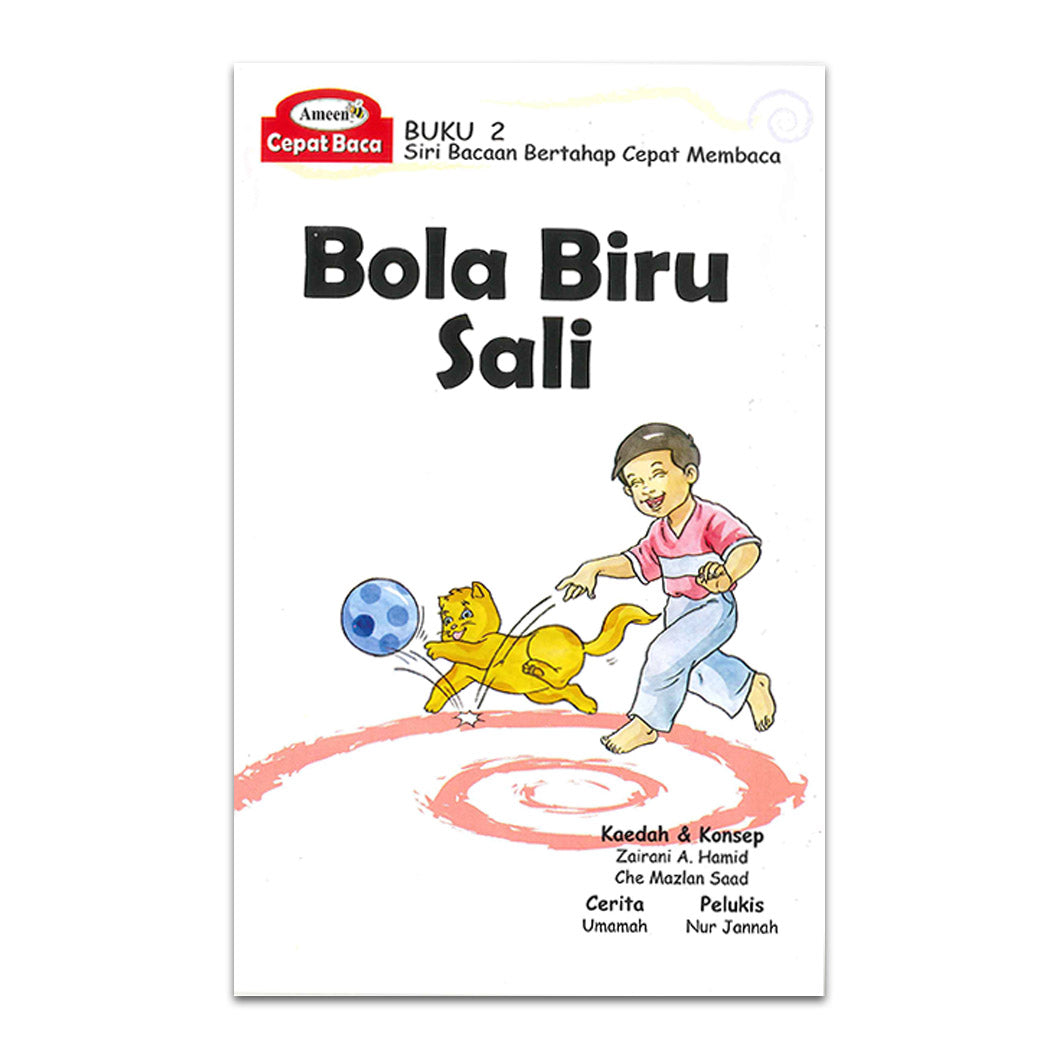 Buku 2 - Bacaan Bertahap Cepat Baca - Bola Biru Sali