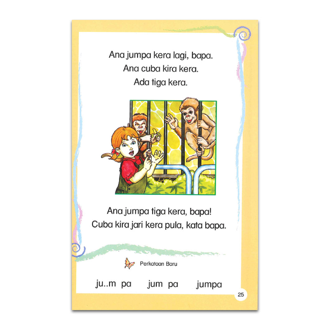 Buku 4 - Bacaan Bertahap Cepat Baca - Cuti Di Zoo