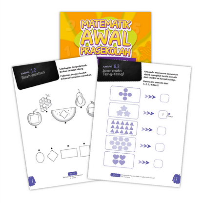 Pakej Matematik Awal Prasekolah 3 (4-6 Tahun)