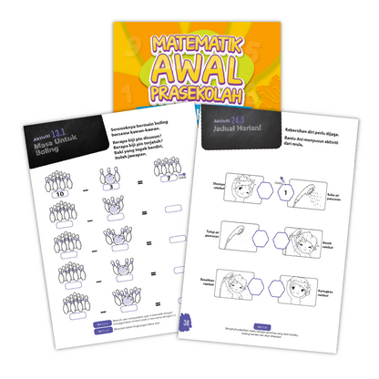 Pakej Matematik Awal Prasekolah 3 (4-6 Tahun)