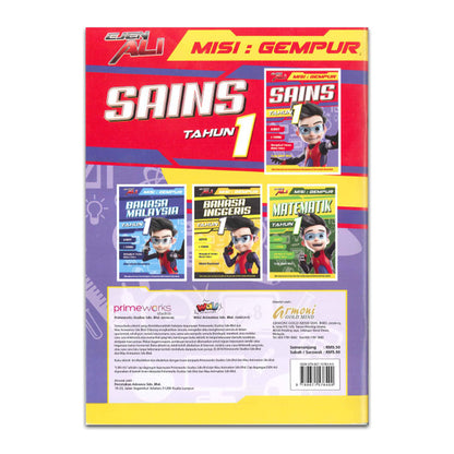 Ejen Ali Gempur : Sains