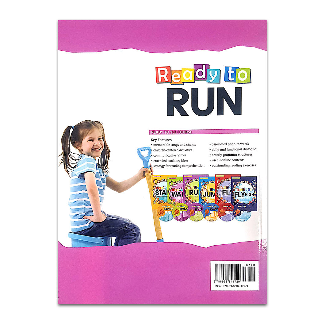 Ready To Run (For YLE MOVERS) Package : 3 Books + 3 Audio CDs