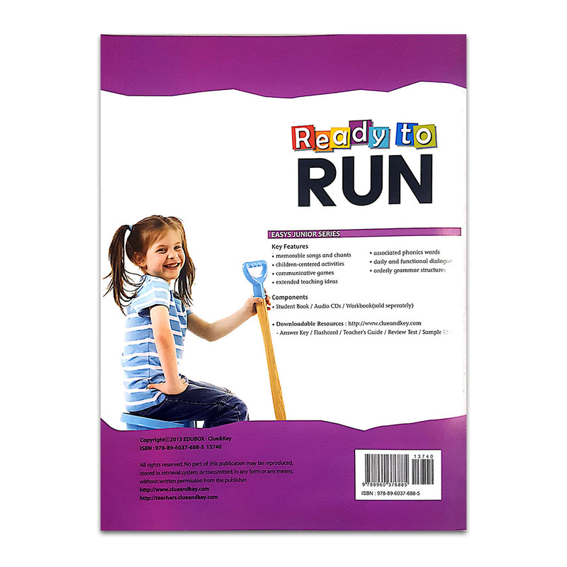 Ready To Run (For YLE MOVERS) Package : 3 Books + 3 Audio CDs