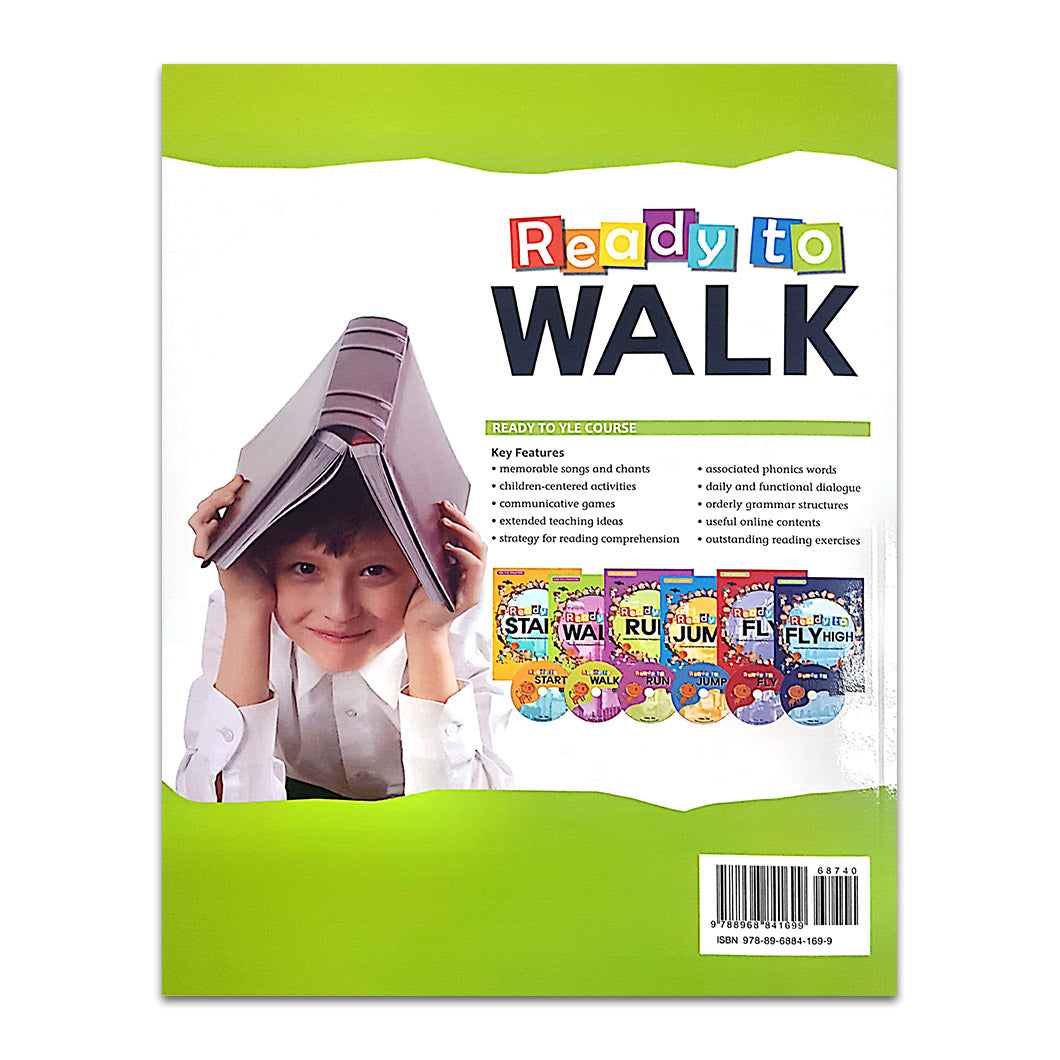 Ready To Walk (For YLE STARTERS) Package : 3 Books + 3 Audio CDs