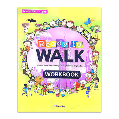 Ready To Walk (For YLE STARTERS) Package : 3 Books + 3 Audio CDs