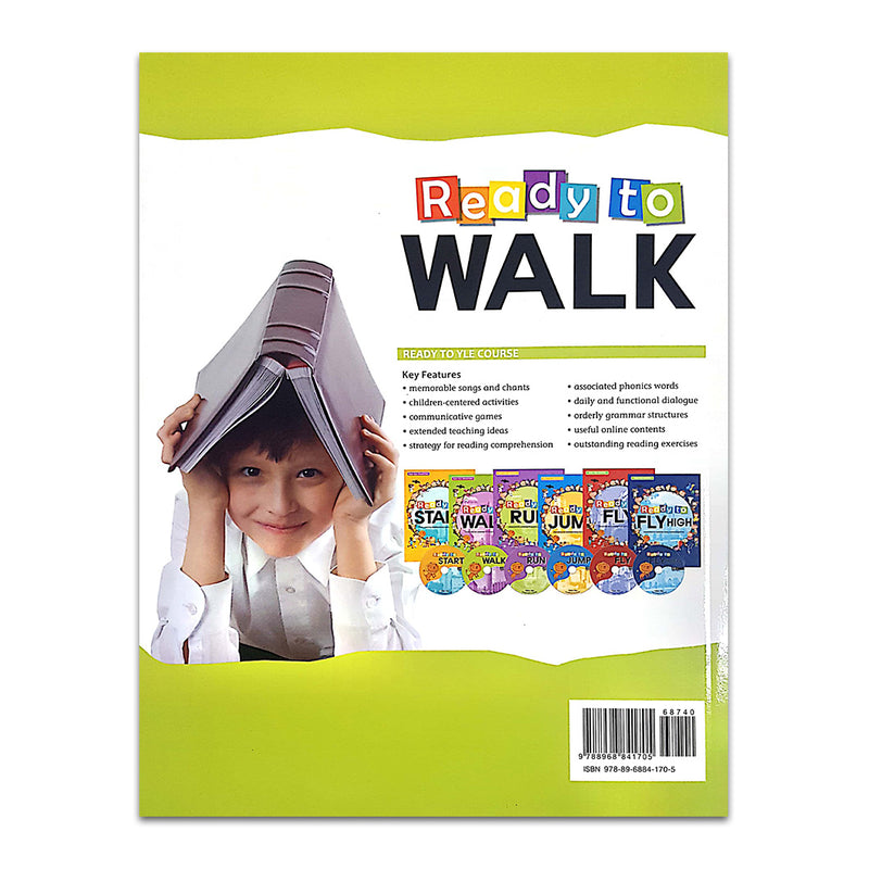 Ready To Walk (For YLE STARTERS) Package : 3 Books + 3 Audio CDs