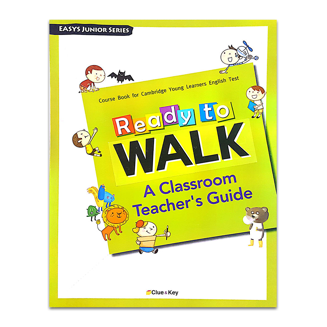 Ready To Walk (For YLE STARTERS) Package : 3 Books + 3 Audio CDs