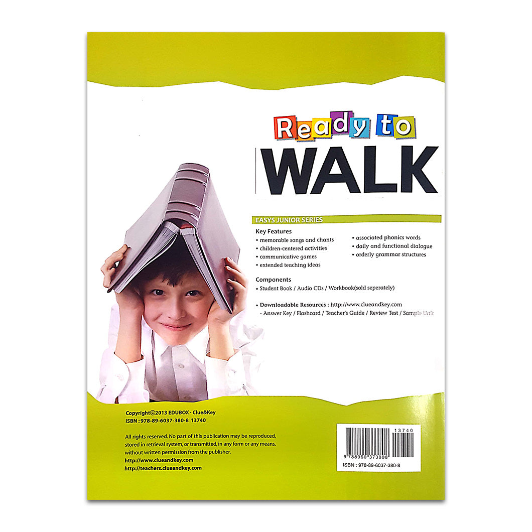 Ready To Walk (For YLE STARTERS) Package : 3 Books + 3 Audio CDs