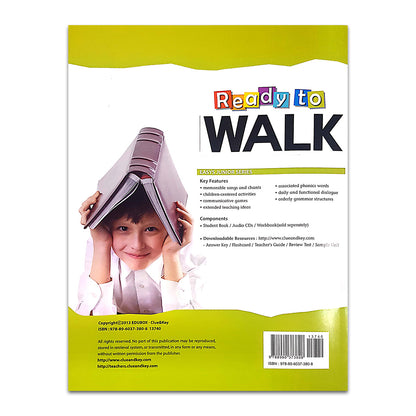 Ready To Walk (For YLE STARTERS) Package : 3 Books + 3 Audio CDs